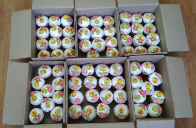 .Солодкі паски для воїнів від факультету педагогіки і психології.